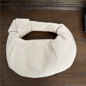 Melie Bianco Soft Cream Shoulder Bag